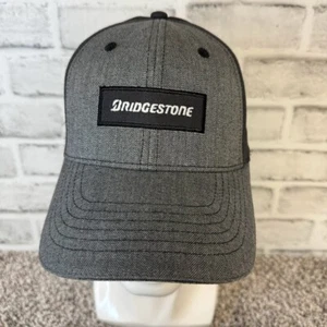 Bridgestone Adjustable Strapback Dad Hat K-Products Gray Cap - Picture 1 of 5
