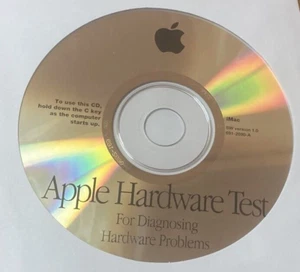 Apple Hardware Test Software CD Disc for iMac SW Version 1.0 - Picture 1 of 5