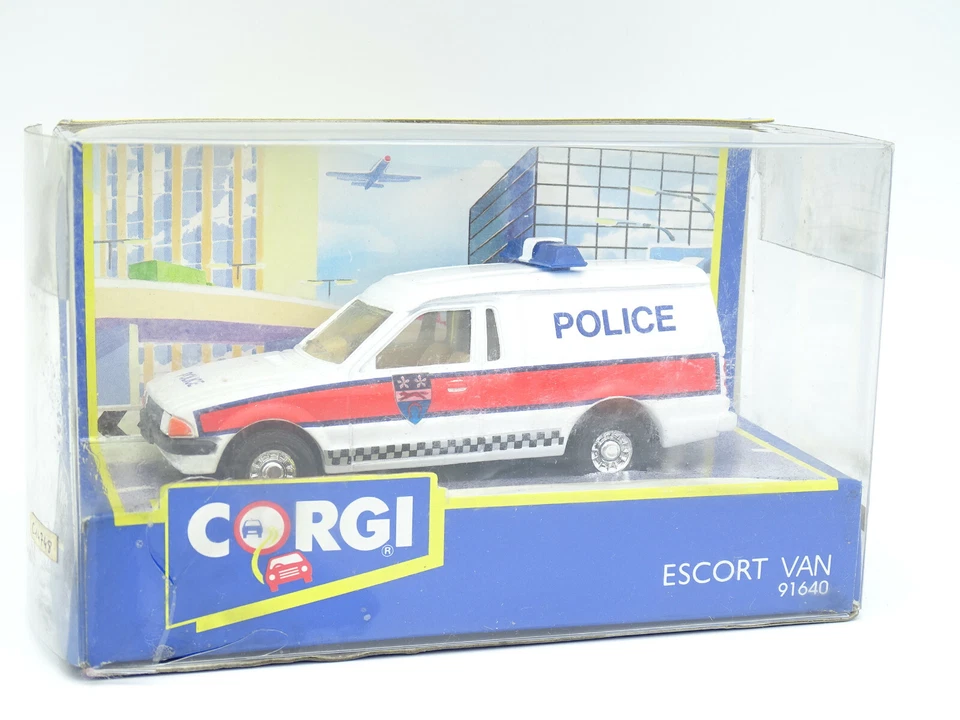 Corgi 1/36 - Ford Escort Van Polizia - Immagine 1 di 1