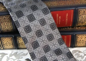 CANALI TIE - GREY - NEW IN PLASTIC W/ TAG - FREE BOXED SHIP - Picture 1 of 6