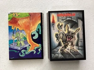 1991 Monster in My Pocket Card Set Sticker Set Missing 2 Stickers Morrison Ent. - Picture 1 of 5