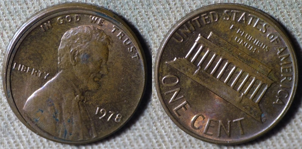 Error : 1978 Cent Broadstruck IREC2911 - Image 1 of 1