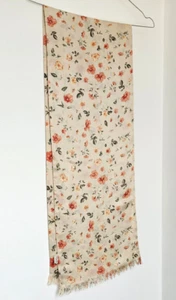 Esprit Bufanda Doble Cara Floral Seda, 28x144 cm - Imagen 1 de 4