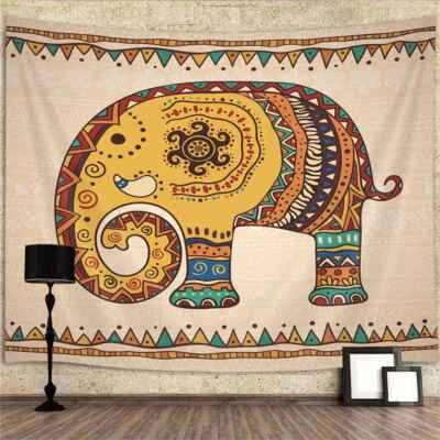 Mandala Elefant Poster XXL Wandteppich Wandbehang Fototapete Wandtapete - Bild 1 von 4