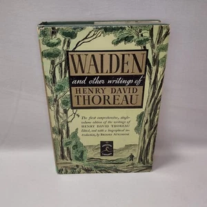 Walden and other writings of Henry David Thoreau 1950 Modern Library HC DJ - Picture 1 of 12