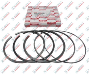 Isuzu Genuine Piston Ring 4HK1 6HK1 8980171660 02/801841 02/801166 Set of 6 pc - Picture 1 of 1