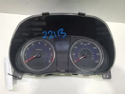 2015-2017, Hyundai Accent SE, Speedometer Cluster MPH, 1.6L, FWD, PN:94021-1R510 - Image 1 of 4