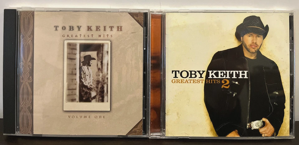 TOBY KEITH Lot Of (2) - Greatest Hits 1 & 2 - Compact Disc CD - EX Condition Foto 1 de 4