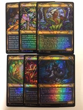 MTG Magic Dominaria United: 6 Cards Showcase Foil VOHAR, BORTUK, NAEL, ALLENAL