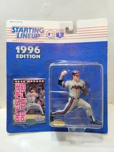 1996 STARTING LINEUP KENNER NIP GREG MADDUX ATLANTA BRAVES FREE SHIPPING - Picture 1 of 1