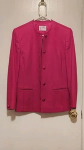 Pendleton Vintage Petite Red Schurwolle Damen Jacke - Bild 1 von 7