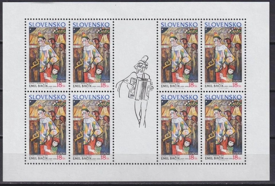 Eslovaquia 2002 Europa CEPT, Circo ** Foto 1 de 1