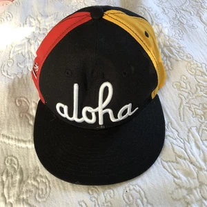 In4mation New Era Aloha Script Hat 9Fifty Sold Out DS Aloha Army - Bild 1 von 7