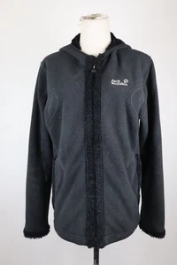 Jack Wolfskin Sudadera Mujer Tg L Casual Vintage Con Capucha - Picture 1 of 10