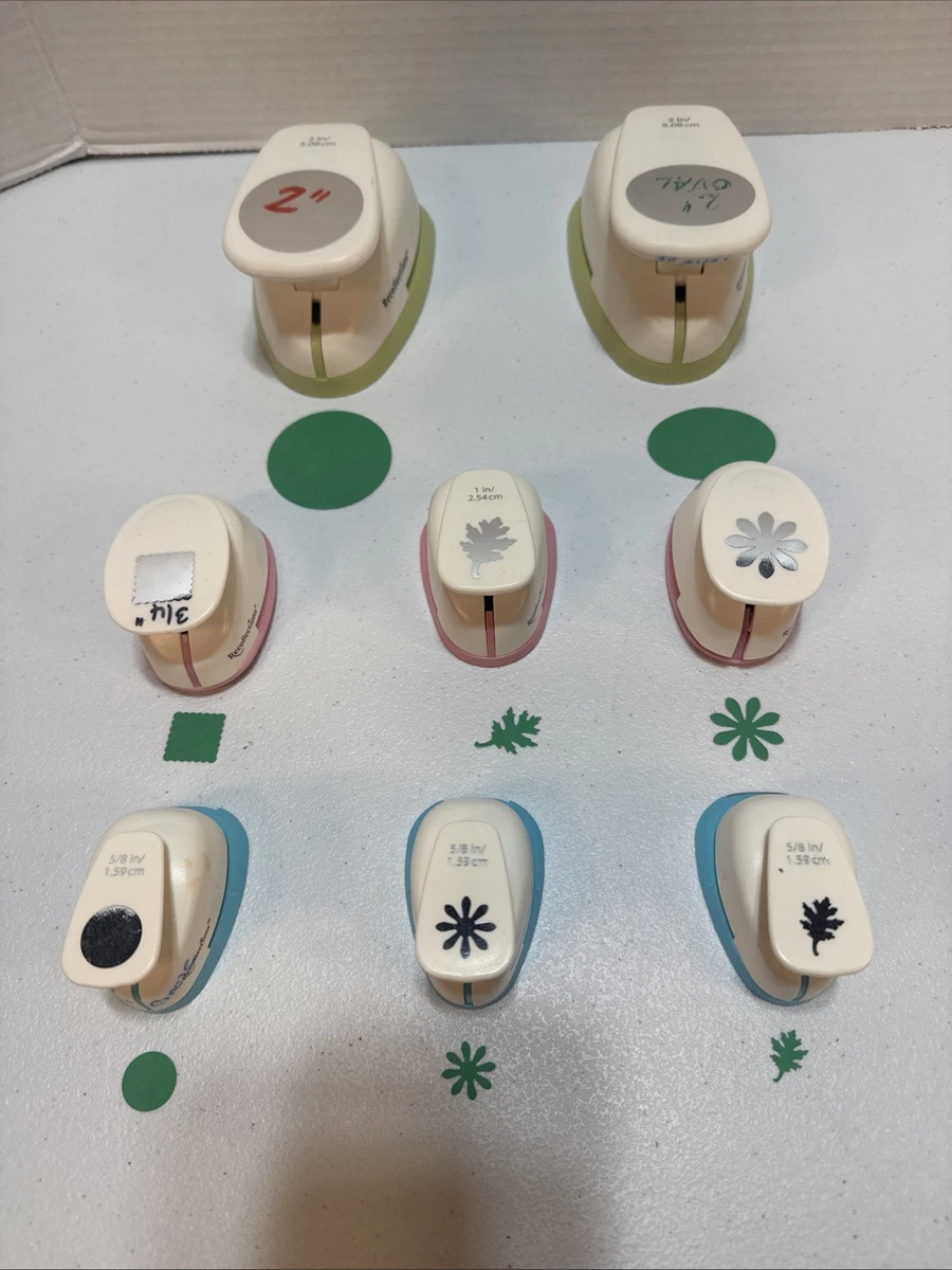 Bera (8,9 Cm Prix Tag 1 Levier D'action Extra Large Craft Punch Papier Pour Travaux Manuels Scrapbooking Cartes Arts (8,9 Cm Tag Punch En Diagonal