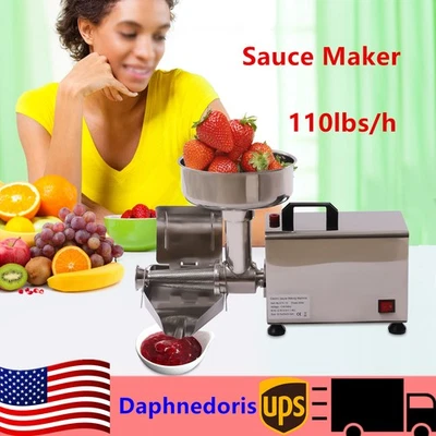 Electric Tomato Press Commercial Tomato Strainer Milling Machine 450W 50kg/h - Image 1 of 4