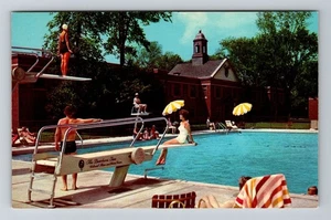 Dearborn MI-Michigan Dearborn Inn Pool Schönheit Antik Vintage Souvenir Postkarte - Bild 1 von 2