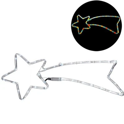 HONGU Stella cadente cometa grande di natale Esterno Luce RGB LED addobbi natalizi