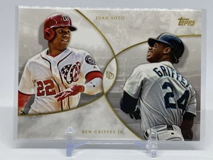 Ken Griffey Jr & Juan Soto 2019 Topps On-Demand Dynamic Duals #12 PR: 850 - Picture 1 of 2