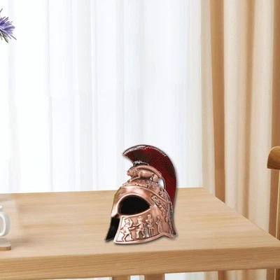 Casco Samurai Modelo Medieval Vintage Tradicional Antiguo Casco Ornamento Foto 1 de 2