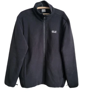 Jack Wolfskin C Nanuk 200 fleece jacket coat men's size 3XL / 60 black - Picture 1 of 7