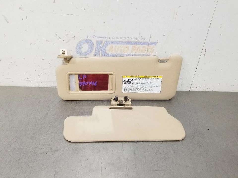 08 2008 LEXUS LX570 JUEGO PARASOL BEIGE ILUMINADO CONDUCTOR IZQUIERDO Foto 1 de 4