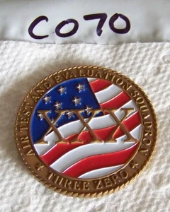 AIR TEST & ASSESSMENT SQUADRON 30 XXX CHALLENGE COIN BLOODHOUNDS VX-30 C070 CP - Foto 1 di 1