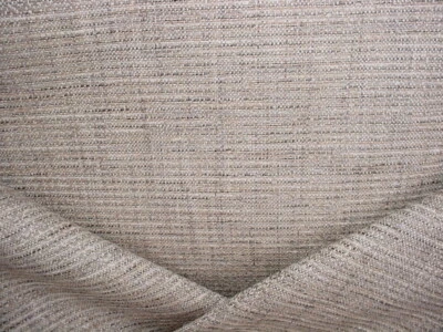 15-1/2Y Clarke & Clarke F1242 Miscela Silver Textured Tweed Upholstery Fabric - Image 1 of 4