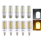 1X 6X 10X LED Corn Bulb E27 E14 Light 5730 SMD 7W 12W 15W 25W 45W White Lamps OQ