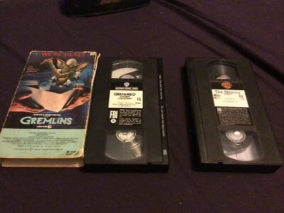 VTG--GREMLINS-1985/The Shining VHS Horror l Warner Home Video 1980 FEEE SHIPPIN - Image 1 of 4
