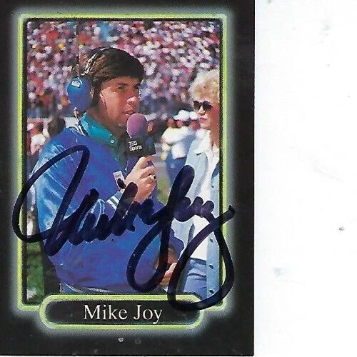 MIKE JOY HAND SIGNED 1990 MAXX  RACING #162 - NASCAR - Image 1 of 1