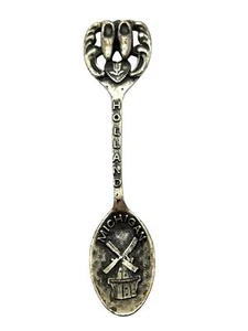 Vintage Gish Holland Michigan Collectible Souvenir Spoon W/ Windmill Design B163 - Picture 1 of 5