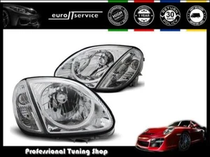 Phares Avant LPME75 MERCEDES R170 SLK 1996-2000 2001 2002 2003 2004 CHROME - Imagen 1 de 13