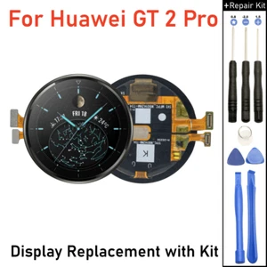 Do Huawei Watch GT 2 Pro VID-B19 46mm LCD AMOLED Wyświetlacz Ekran Naprawa Część NOWA - Zdjęcie 1 z 3