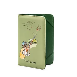 "Mine's a Double" Clay Pigeon shooting Shotgun / Firearms License Holder - Picture 1 of 5