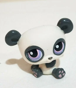 ❤️Littlest Pet Shop LPS #89 Panda Pastell Rosa/Lila Augen 2005 Rot Magnet ❤️ - Bild 1 von 3