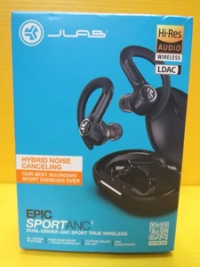 💞 JLab Epic Sport Active Noise Canceling 3 True Wireless Bluetooth Earbuds - Picture 1 of 5