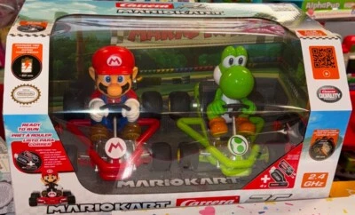 Carrera Super Mario Kart & Yoshi-Rare-Pipe Kart RC Twinpack - Brand New In Hand! - Image 1 of 4