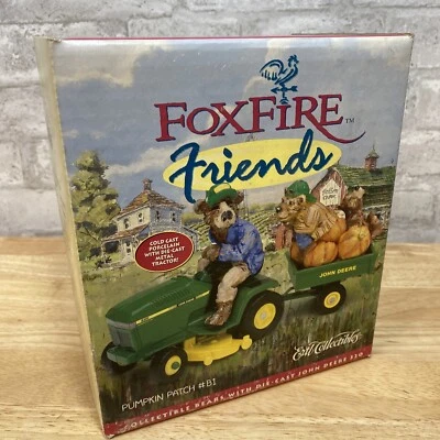 Fox Fire Ertl Pumpkin Patch #B1 Die Cast John Deere 320 5164 1998 Scale Replica - Image 1 of 4