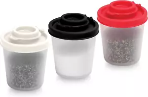 SIGNORAWARE Salt and Pepper Shakers Moisture Proof Salt Shaker to Go Camping Pic - Picture 1 of 12