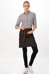 Chef Works Unisex Memphis Half Bistro Apron (AW048) - Picture 1 of 3
