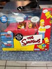 2001 Playmates - The Simpsons Talking Family Car - World Of Springfield - SEALED