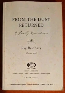 From The Dust Returned by Ray Bradbury -  Uncorrected Proof From Earthlight - Picture 1 of 9