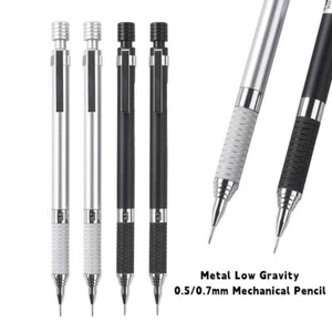 0.5/0.7mm Mechanical Pencil Metal Automatic Pencil Students Gift - Picture 1 of 12