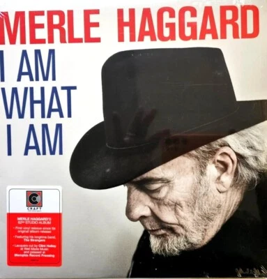 Merle Haggard – I Am What I Am LP Album vinyl record 2019 reissue country import - Image 1 of 4
