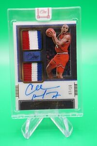 2020-21 Panini One and One Dual Jersey Auto Gold /10 Charles Barkley Auto R6220J