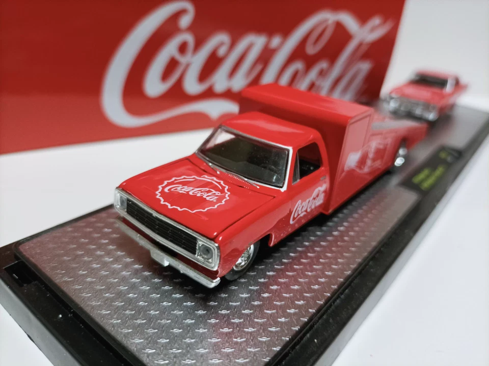 Camión Dodge M2 1/64 1974 + Dodge Dart Swinger 340 1969 Foto 1 de 4