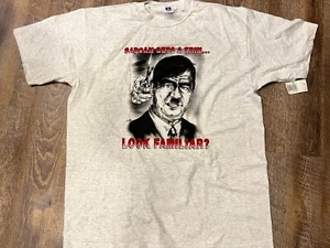 Men’s 1990’s Desert Storm Sadam Hussein T Shirt- XL - New - Picture 1 of 2