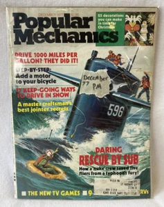 1977 Dec Popular Mechanics Magazine, Vtg - Car Tobacco Tech Alcohol Ads - Reader - Picture 1 of 4