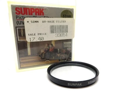 Sunpak PicturesPlus CF-7032-UV 52mm Lens Filter - Image 1 of 2